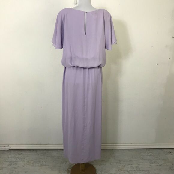 Vintage Pat Richards Michael Maiello Dress Size 12 Polyester Chiffon Party - Picture 8 of 9